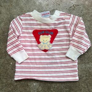 Vintage Playstuff Baby Shirt Cub Club Bear